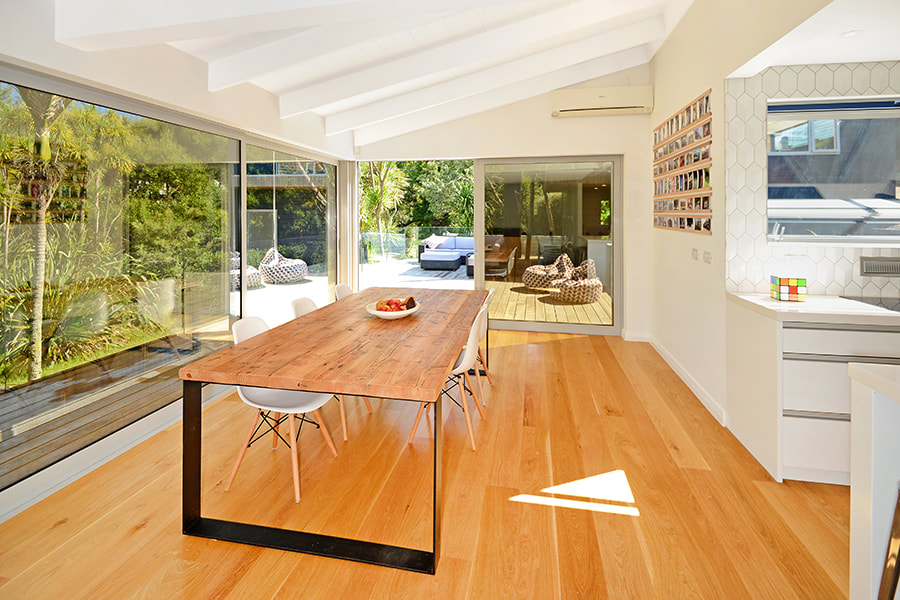 Remuera reclad and extensive internal renovation with american oak timber floors